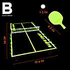 Alternate image 4 for Black Series LED Glow Play Table Tennis Game