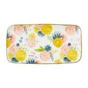 Mud Pie&reg; Rectangular Floral Serving Platter