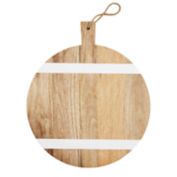 Mud Pie&reg; White House Wood Lazy Susan in White