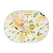 Mud Pie&reg; Botanica 2-Piece Lemon Cheese Board Set
