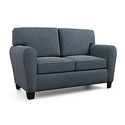 Dream Collection™ by LUCID® Upholstered Rolled-Arm Loveseat