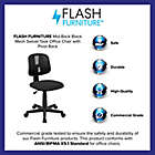 Alternate image 15 for Flash Furniture Mid-Back Mesh Pivoting Office Chair in Black