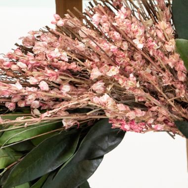 Everhome&trade; 20-Inch Dried Eucalyptus Willow Floral Wreath. View a larger version of this product image.