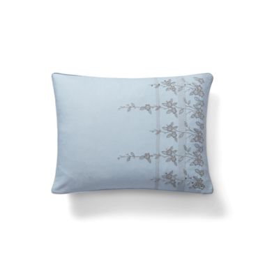 Lauren Ralph Lauren Carolyne Embroidered Oblong Throw Pillow in Blue. View a larger version of this product image.