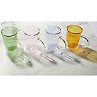 Alternate image 4 for JoyJolt&reg; Aroma 13.5 oz. Glass Mugs (Set of 4)