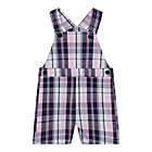 Alternate image 5 for Beetle &amp; Thread&reg; Size 2T 3-Piece Plaid Overall Set with Bow Tie in Blue