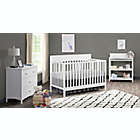 Alternate image 3 for Oxford Baby Harper 4-in-1 Convertible Crib in Snow White