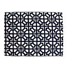 Alternate image 0 for Everhome&trade; Graphic Trellis Placemats in White/Blue (Set of 4)
