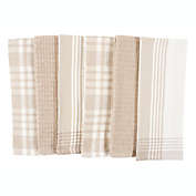 Bee & Willow&trade; 6-Pack Mixed Kitchen Towels in Peyote