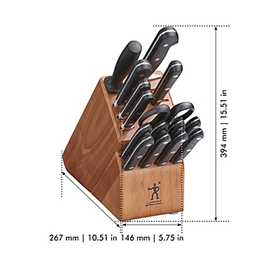 HENCKELS Classic 16-Piece Kitchen Knife Block Set. View a larger version of this product image.
