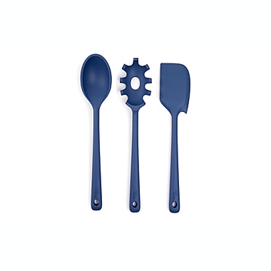 Our Table&trade; Limited Edition 3-Piece Utensil Set in Dark Denim. View a larger version of this product image.