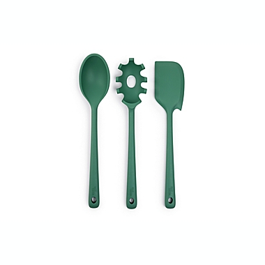 Our Table&trade; Limited Edition 3-Piece Utensil Set in Dark Ivy. View a larger version of this product image.