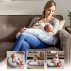 Alternate image 3 for Boppy&reg; Original Nursing Pillow and Positioner in Gray Taupe Leaves