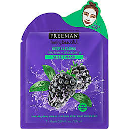 Freeman® Deep Clearing Tea Tree + Blackberry Facial Sheet Mask