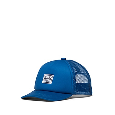 Herschel Supply Co. Size 6-12M Baby Whaler Mesh Hat in Blue. View a larger version of this product image.