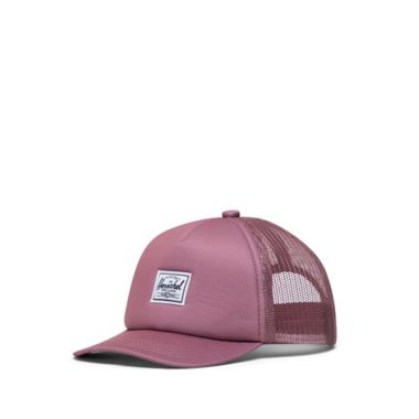 Herschel Supply Co. Size 6-12M Baby Whaler Mesh Hat in Ash Rose. View a larger version of this product image.