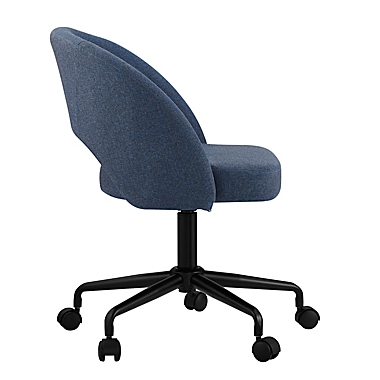 Studio 3B&trade; Fashion Desk Chair in Navy/Black. View a larger version of this product image.