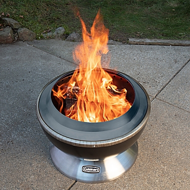 Cuisinart&reg; Cleanburn Wood-Burning Smokeless Fire Pit. View a larger version of this product image.