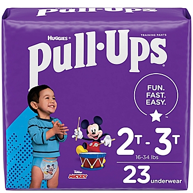 Huggies&reg; Pull-Ups&reg; Learning Designs&reg; Size 2T-3T 25-Count Disposable Training Pants. View a larger version of this product image.