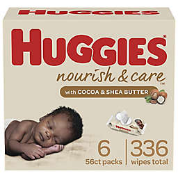 Huggies® Nourish & Care™ 336-Count Scented Moisturizing Baby Wipes