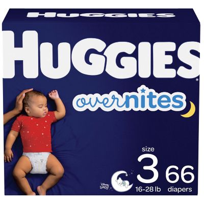 Huggies&reg; Overnites Size 3 66-Count Winnie the Pooh Disposable Diapers