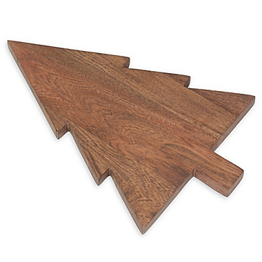 Bee &amp; Willow&trade; Christmas Tree Acacia Wood Cheese Board in Natural. View a larger version of this product image.