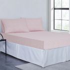 Alternate image 1 for Wild Sage&trade; Daisy Scatter 300-Thread-Count Twin Sheet Set in Peachskin