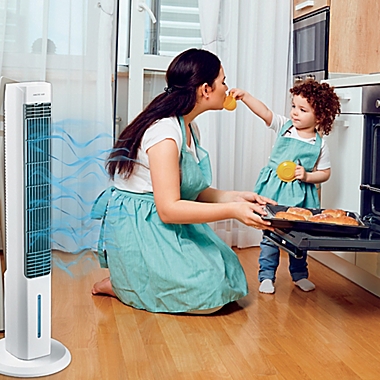 Arctic Air&reg; Tower 2.0 Oscillating Evaporative Air Cooler. View a larger version of this product image.