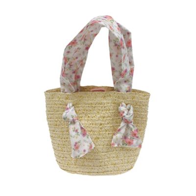 Toby Fairy&trade; Ditsy Floral Straw Tote Bag in Natural