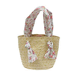 Toby Fairy™ Ditsy Floral Straw Tote Bag in Natural