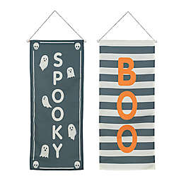 H for Happy™ Halloween 29-Inch "BOO" and "SPOOKY" Holiday Wall Hanger