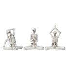 Alternate image 0 for H for Happy&trade; 5.5-Inch Halloween Yoga Posing Skeleton in White