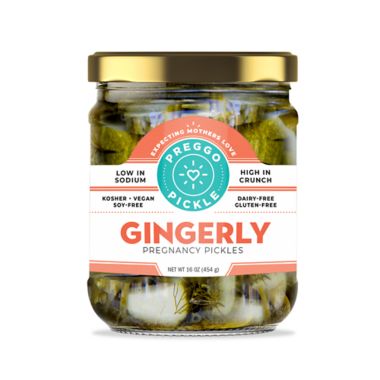 The Pickle Co. 16 oz. Gingerly Pregnancy Pickles. View a larger version of this product image.