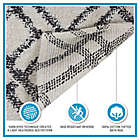 Alternate image 8 for INK+IVY Ansel Geo Diamond 20" x 32" Yarn Dyed Cotton Tufted Bath Rug in Grey/White