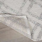 Alternate image 6 for INK+IVY Ansel Geo Diamond 20" x 32" Yarn Dyed Cotton Tufted Bath Rug in Grey/White