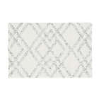 Alternate image 0 for INK+IVY Ansel Geo Diamond 20" x 32" Yarn Dyed Cotton Tufted Bath Rug in Grey/White