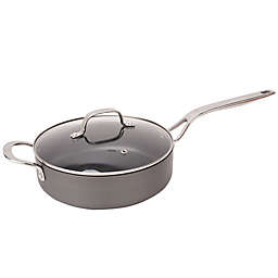 Swiss Diamond® Nonstick 4 qt. Hard Anodized Covered Saute Pan with Helper Handle