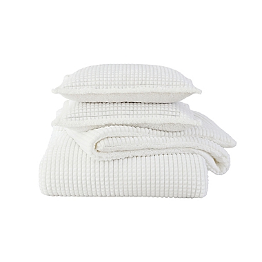 UGG&reg; Avery 3-Piece Reversible Comforter Set. View a larger version of this product image.