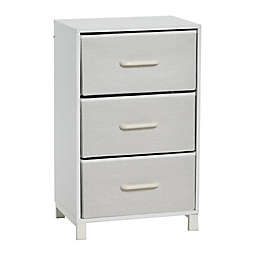 Household Essentials® 3-Drawer Storage Chest in White