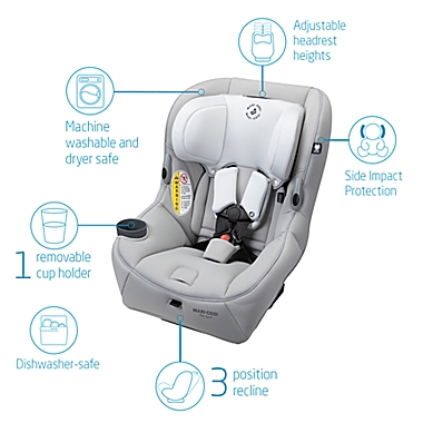 Maxi-Cosi&reg; Pria&trade; Sport 2-in-1 Convertible Car Seat in Grey. View a larger version of this product image.