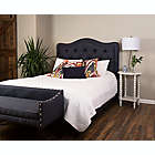 Alternate image 1 for Leffler Home Allure Queen Upholstered Panel Bed in Navy Blue