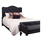Alternate image 0 for Leffler Home Allure Queen Upholstered Panel Bed in Navy Blue