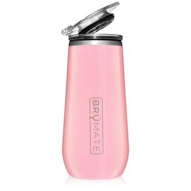 Br&uuml;Mate 12 oz. Champagne Flute in Blush. View a larger version of this product image.