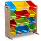 Alternate image 0 for Delta Children&reg; Kids 12-Bin Storage Organizer in Multi