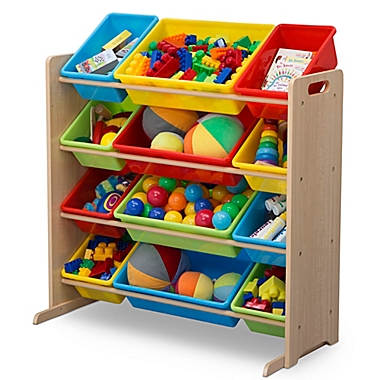 Delta Children&reg; Kids 12-Bin Storage Organizer in Multi. View a larger version of this product image.