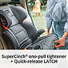 Alternate image 2 for Chicco&reg; KidFit ClearTex&reg; Plus 2-in-1 Belt Positioning Booster Car Seat in Obsidian