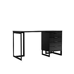 Manhattan Comfort© Lexington Desk with Drawers in Black