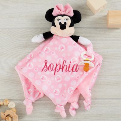 Disney&reg; Mickey Mouse Personalized Lovey in Pink