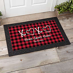 XoXo Red & Black Buffalo Check by philoSophie's® Personalized 20