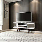 Alternate image 1 for Manhattan Comfort&copy; Utopia 53.14-Inch TV Stand in White Matte